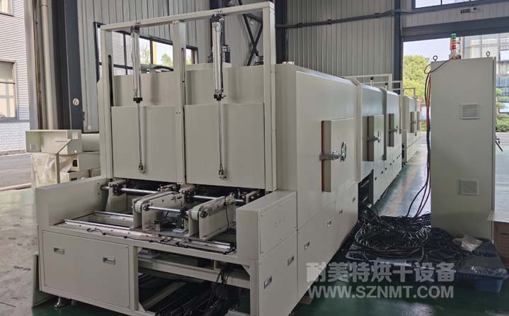 雙排灌膠固化隧道爐